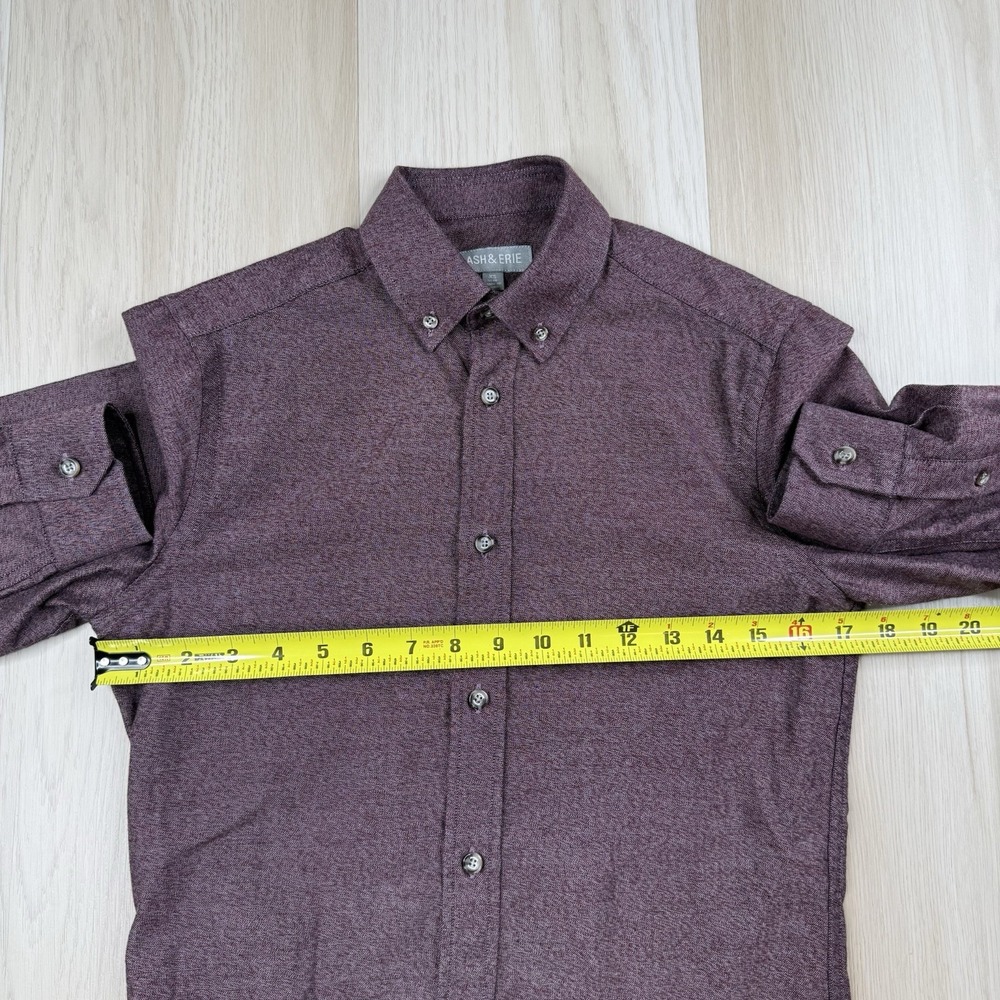 Ash & Erie Button Down Shirts Pockets Long Sleeve Standard Fit Size XS Lot Of 2 - Picture 7 of 15